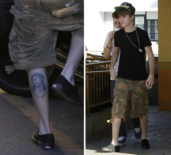 By the way prose frequency Justin Bieber a afisat un nou tatuaj.Acesta infatiseaza fata lui Isus  Hristos – Stiri Crestine | Info Crestin | Actualitate Crestina Online